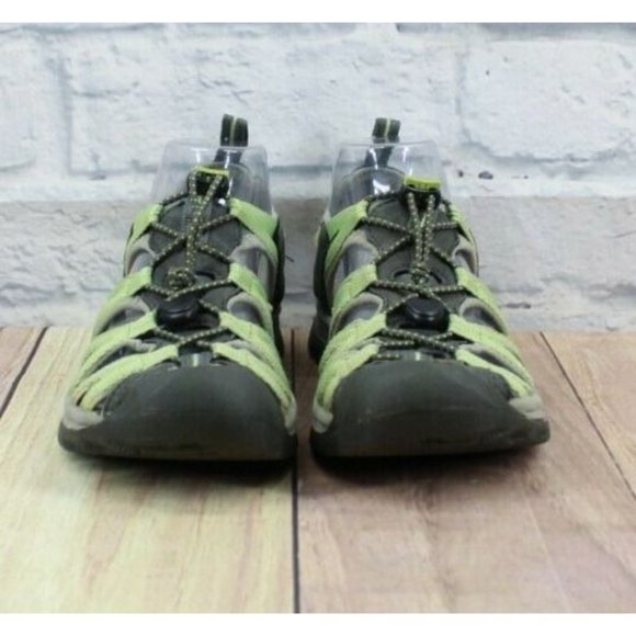 Keen Whisper Green Waterproof Closed Toe Sport Sandals Size US 7 EU 37.5 - Picture 4 of 10